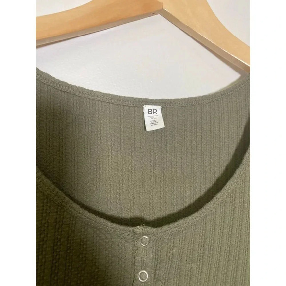 BP Green Ribbed Cropped Top - Picture 4 of 7